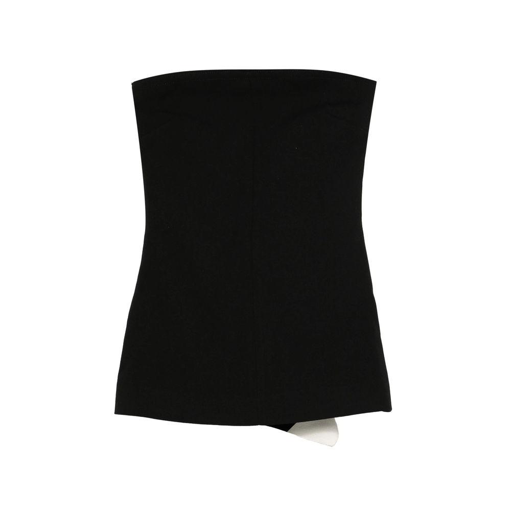 Strapless Panelled Top