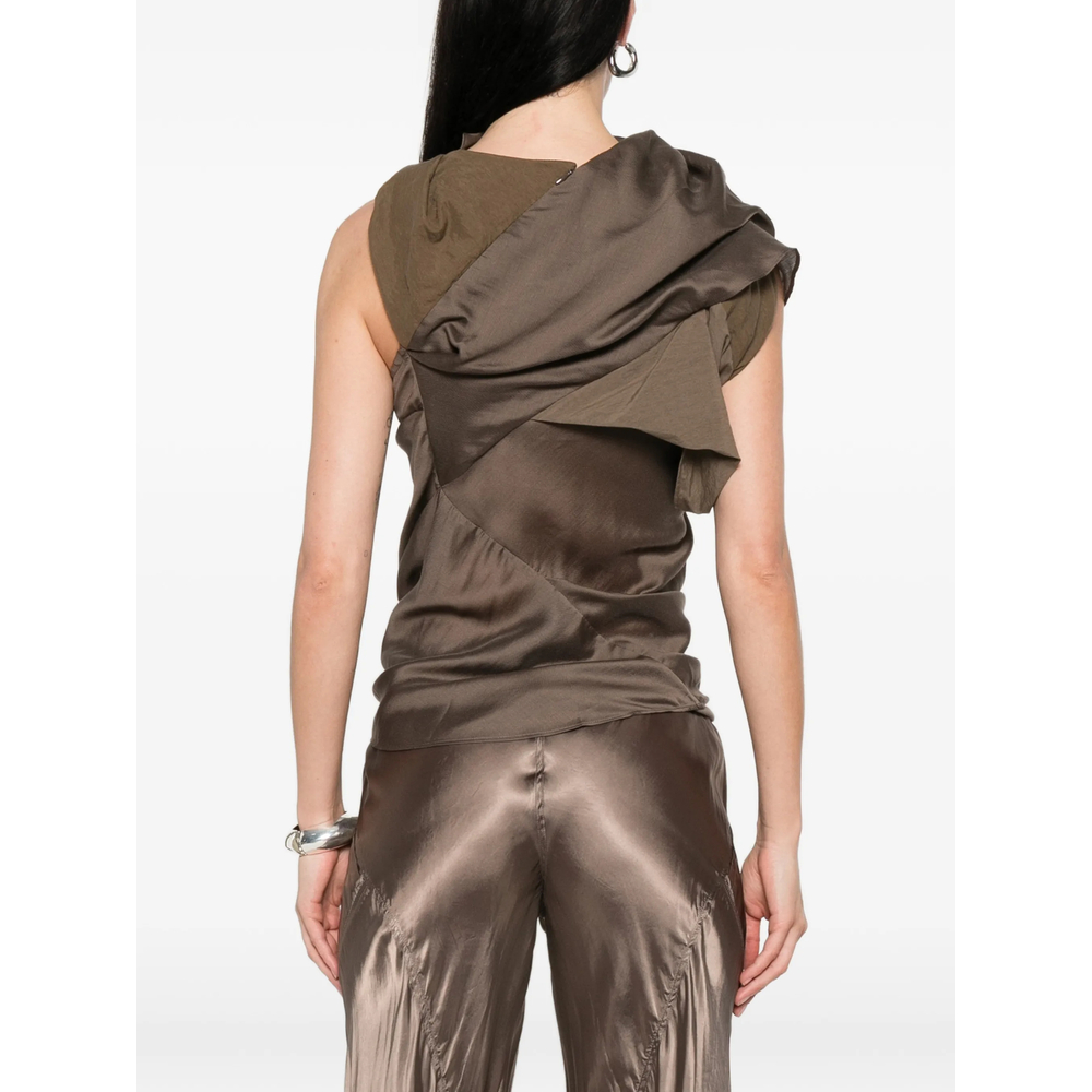 Asymmetric-Neck Top