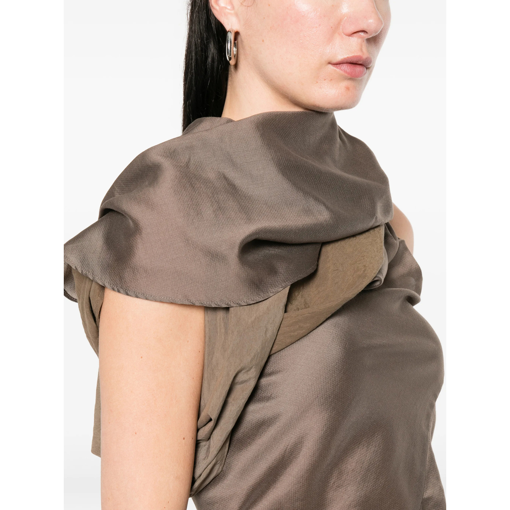 Asymmetric-Neck Top