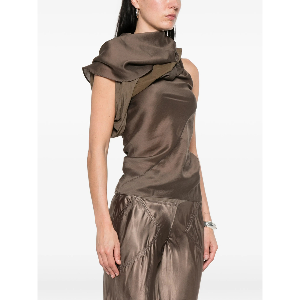 Asymmetric-Neck Top