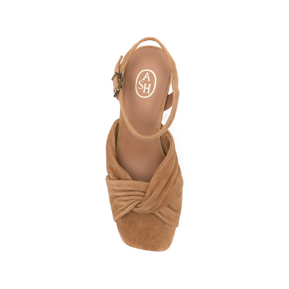 Knotted Platform Sandals