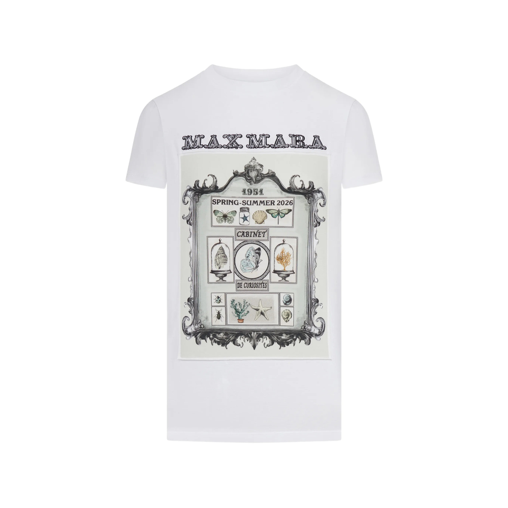 Max Mara Graphic-print Short-sleeve T-shirt