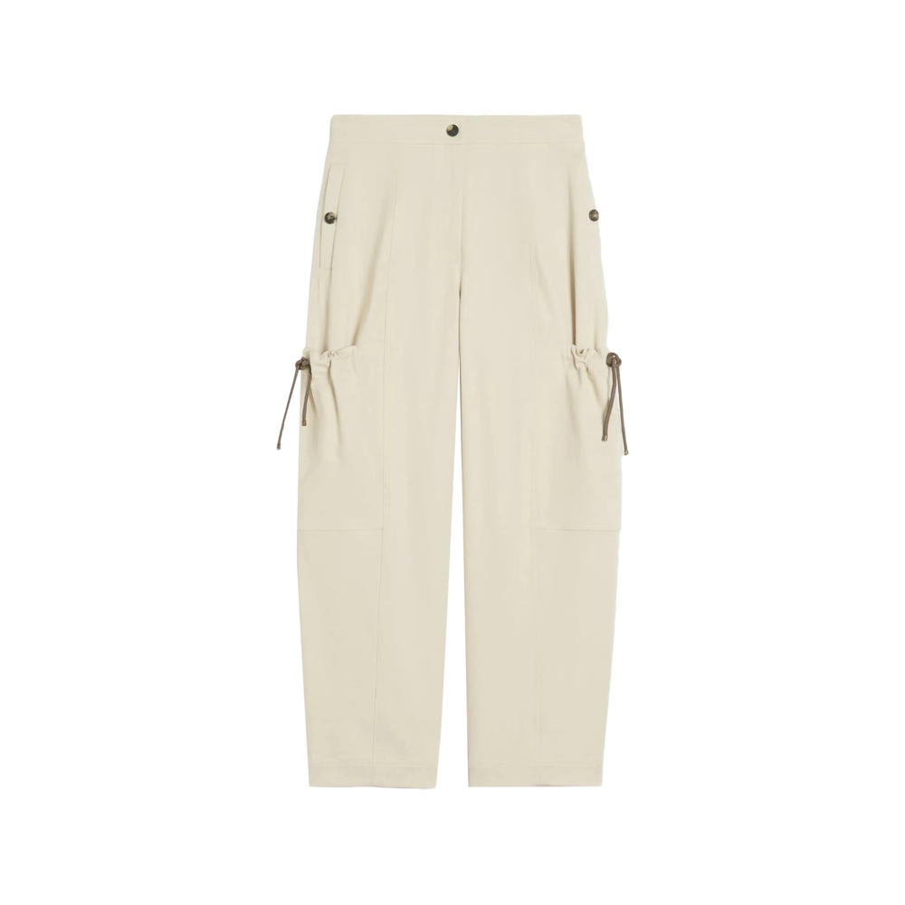Max Mara Drawstring Pocket Trousers