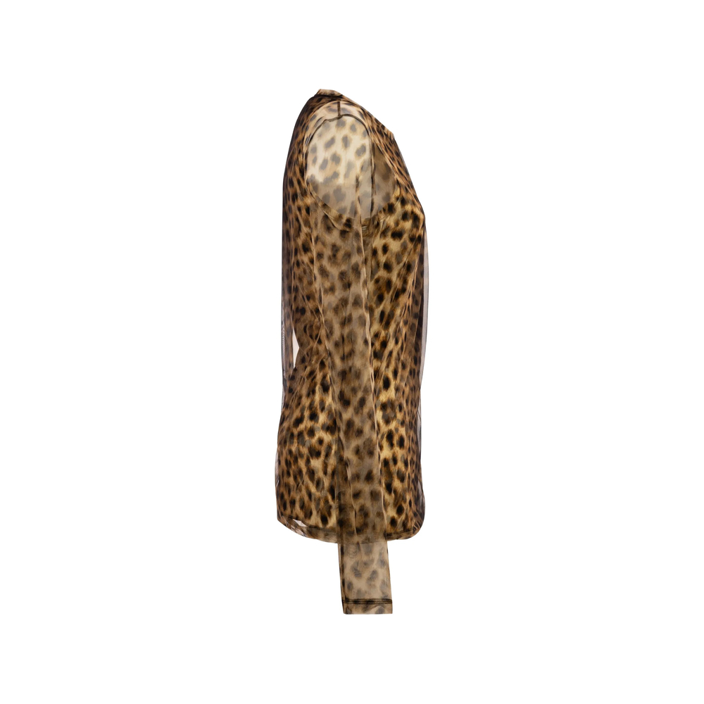 Zebu Animal-Print Top