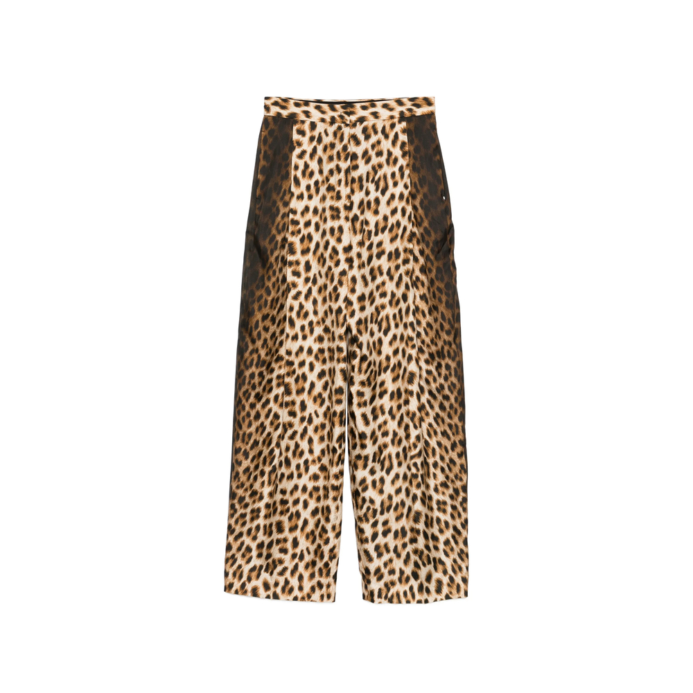 Sportmax Spxoblo Animal-print Trousers