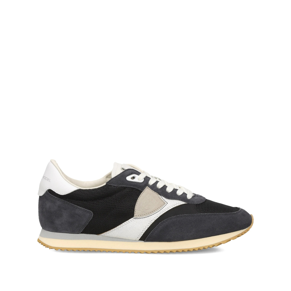 Philippe Model Blville Panelled Low Trainers Philippe Model Blville Panelled Low Trainers