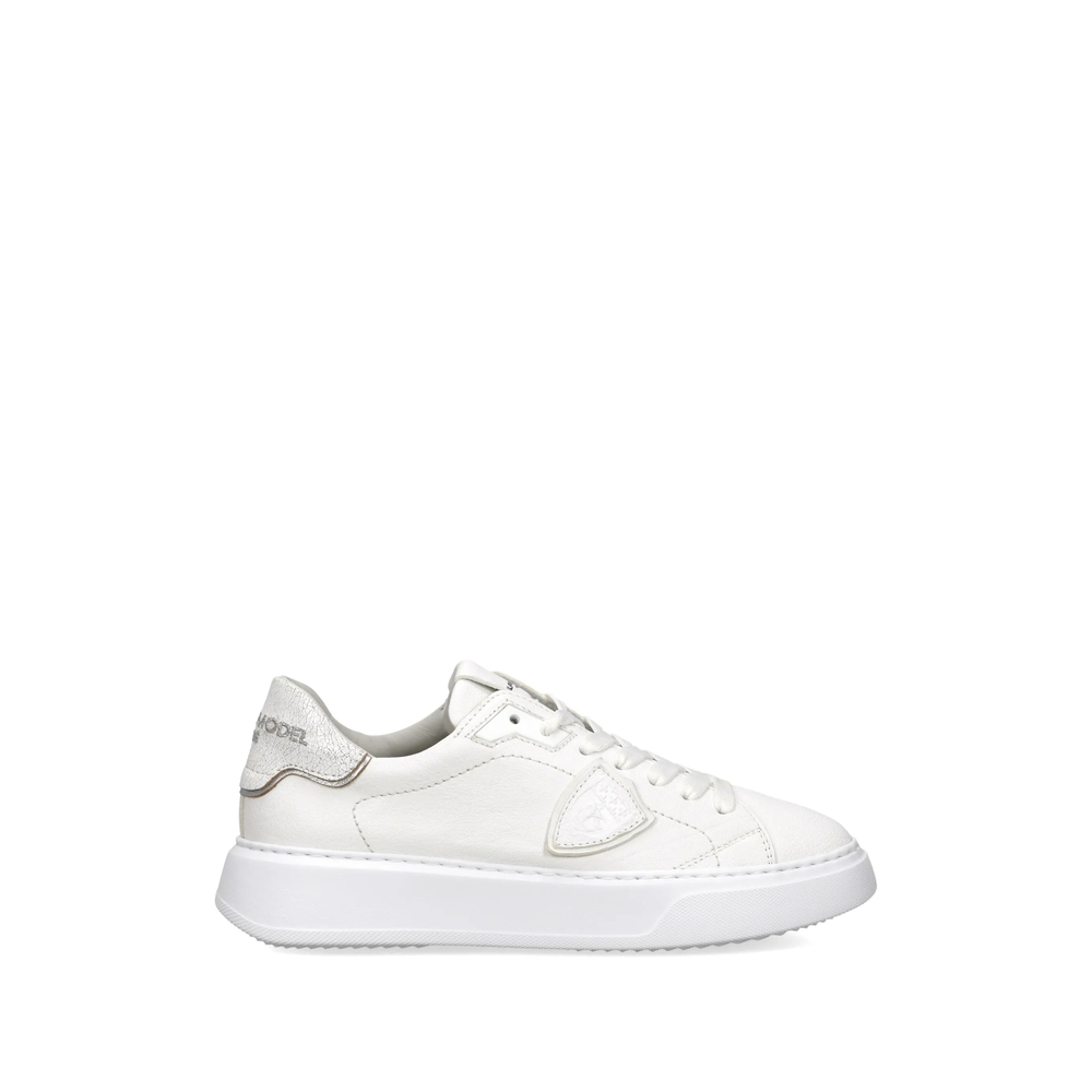 Philippe Model Temple Low Leather Sneakers