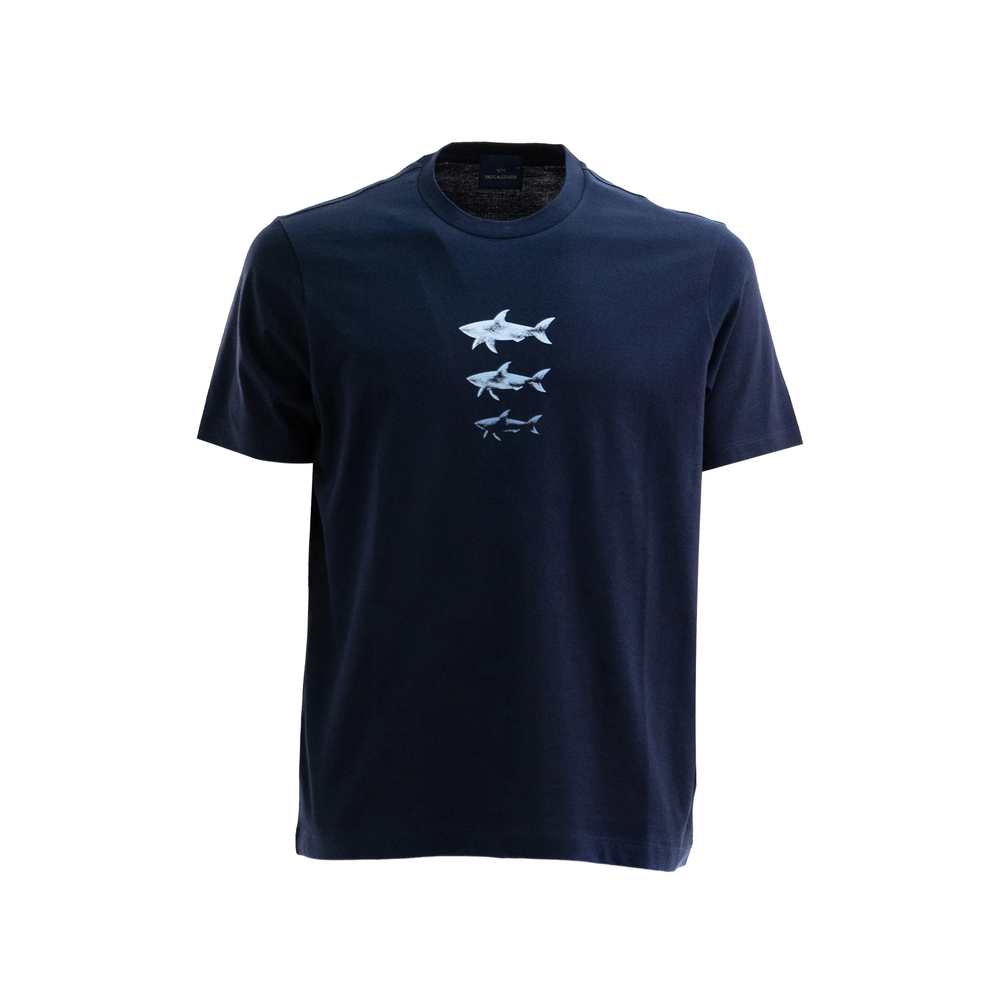 Paul & Shark Shark-print T-shirt
