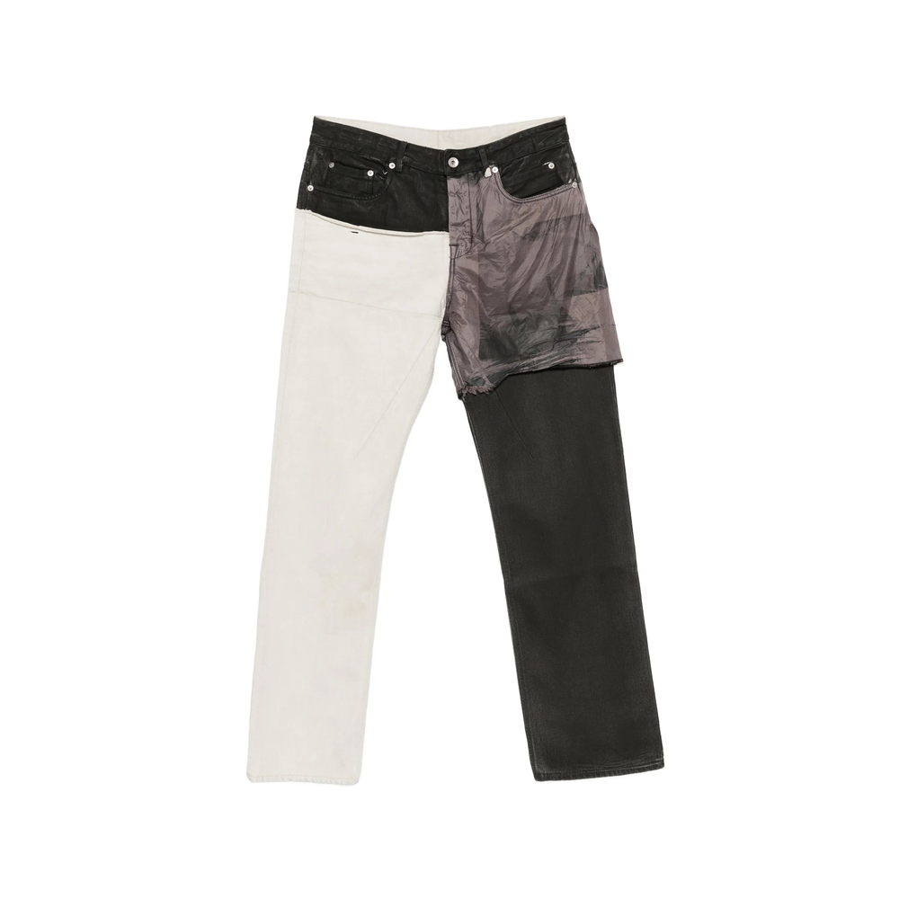 Rick Owens Drkshdw Patchwork Denim Jeans
