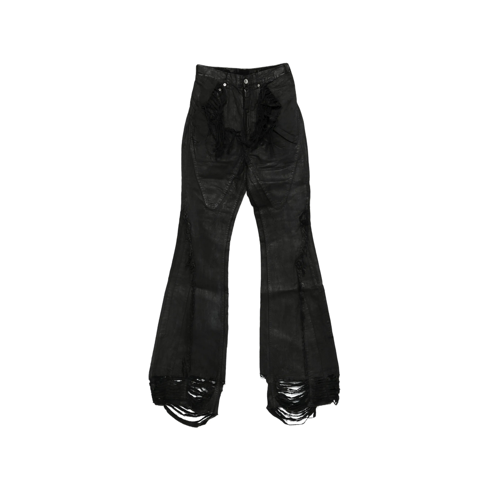 Rick Owens Drkshdw Frayed Jeans