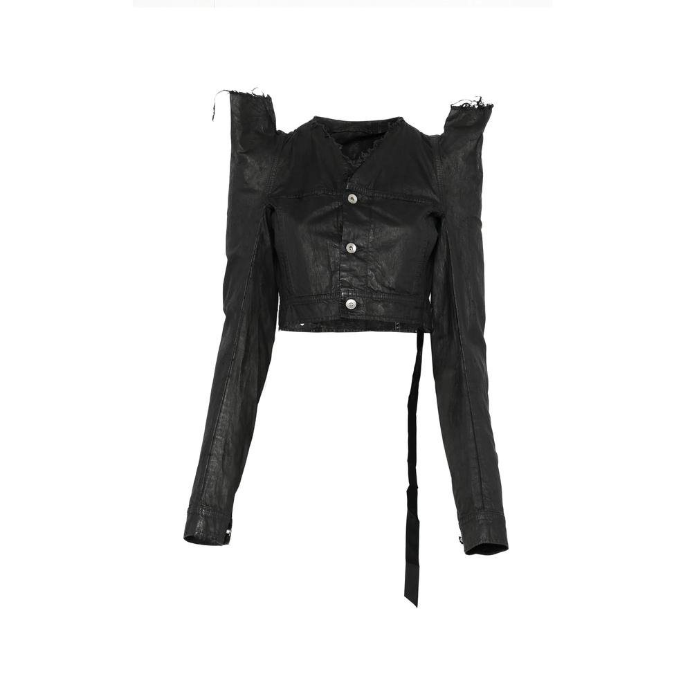 Rick Owens Drkshdw Frayed Jacket