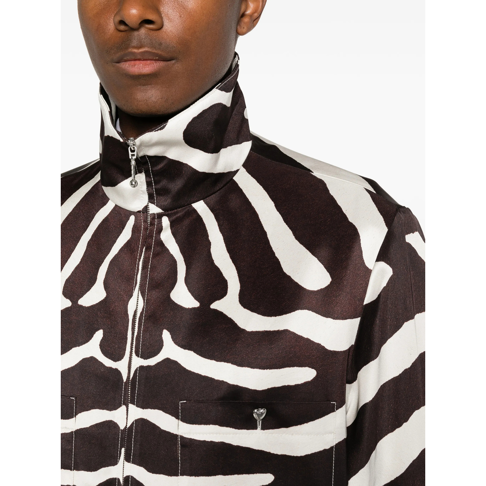 Zebra-Print Jacket