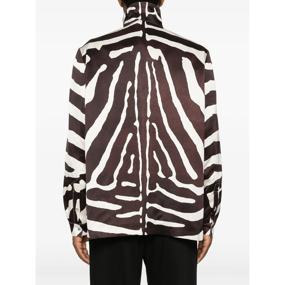 Zebra-Print Jacket