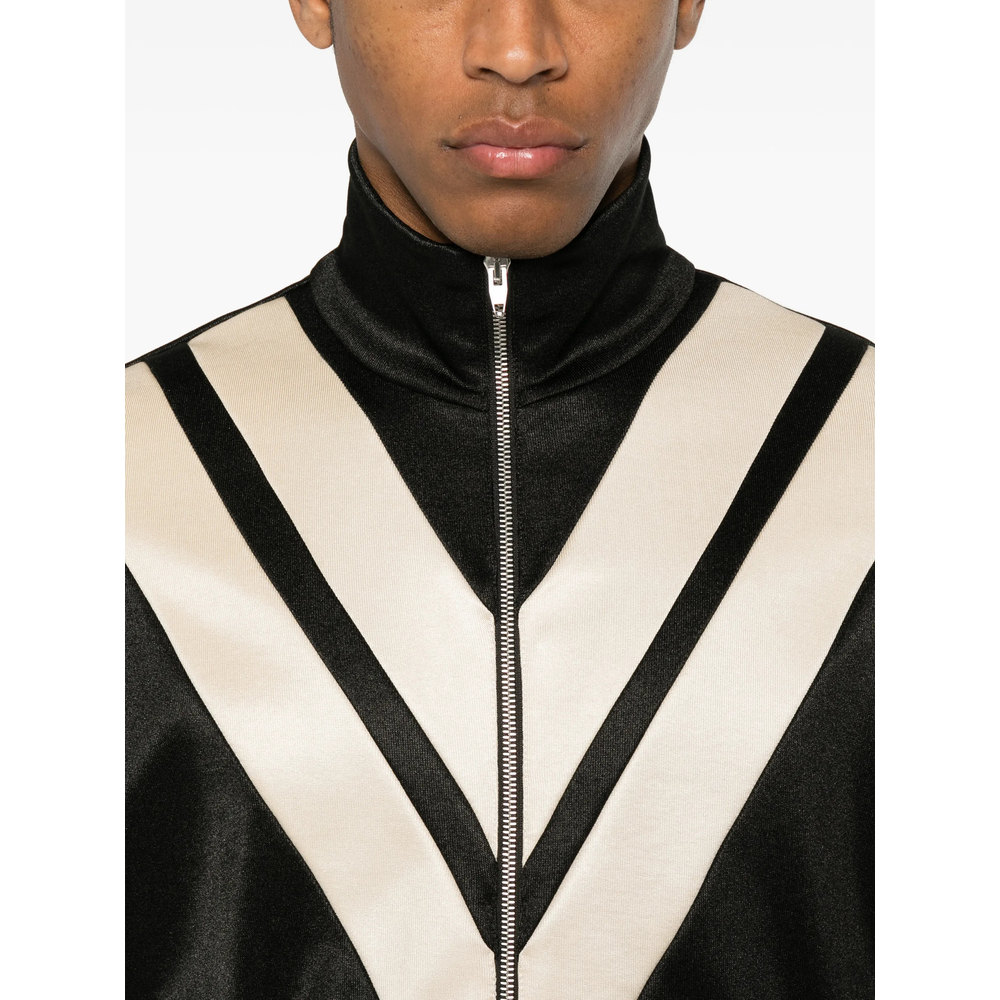 V-Embellishment Bomber Jacket