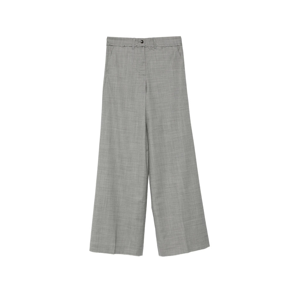 Nineinthemorning Karen Frayed-detail Trousers