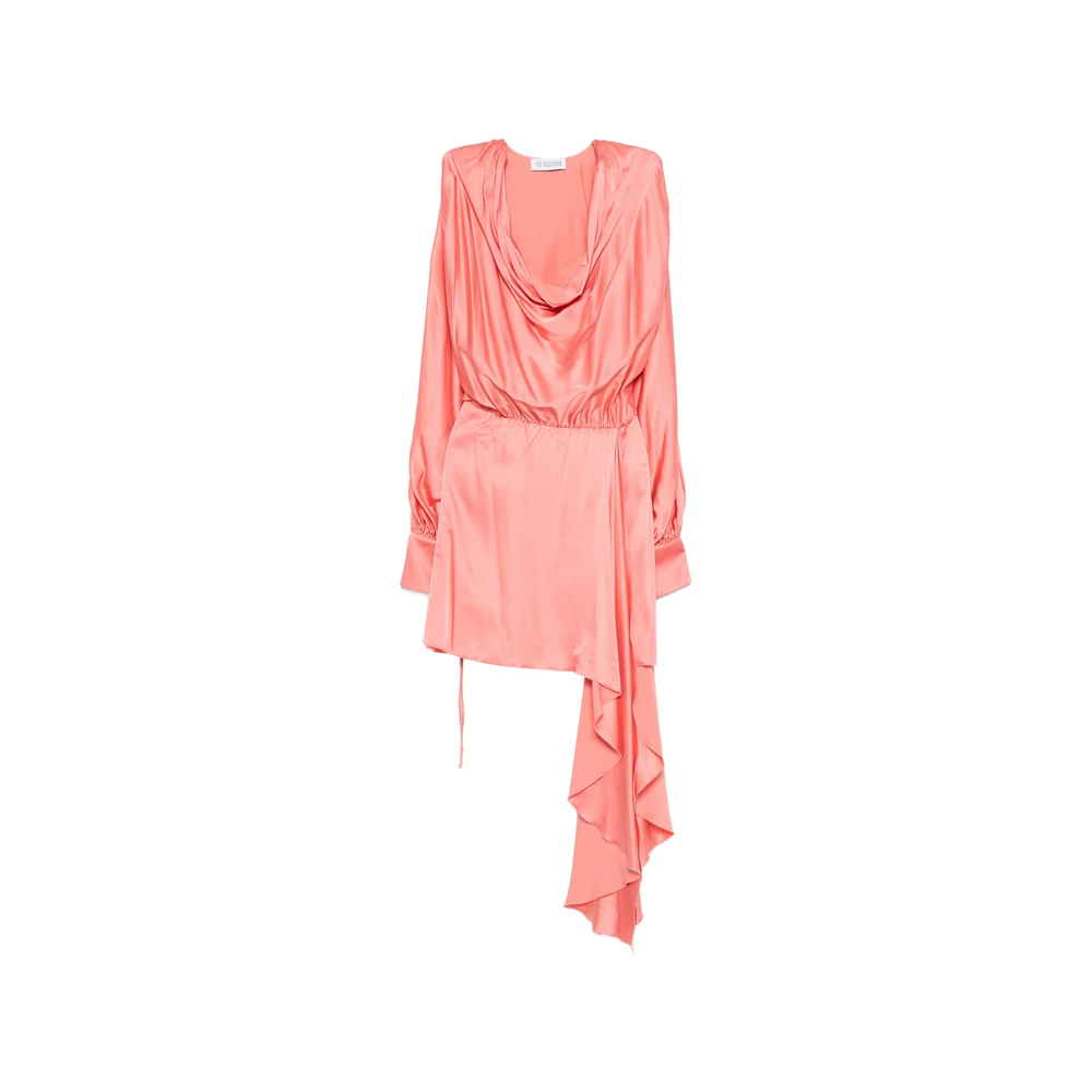Les Filles D'eva Draped Cowl-neck Dress