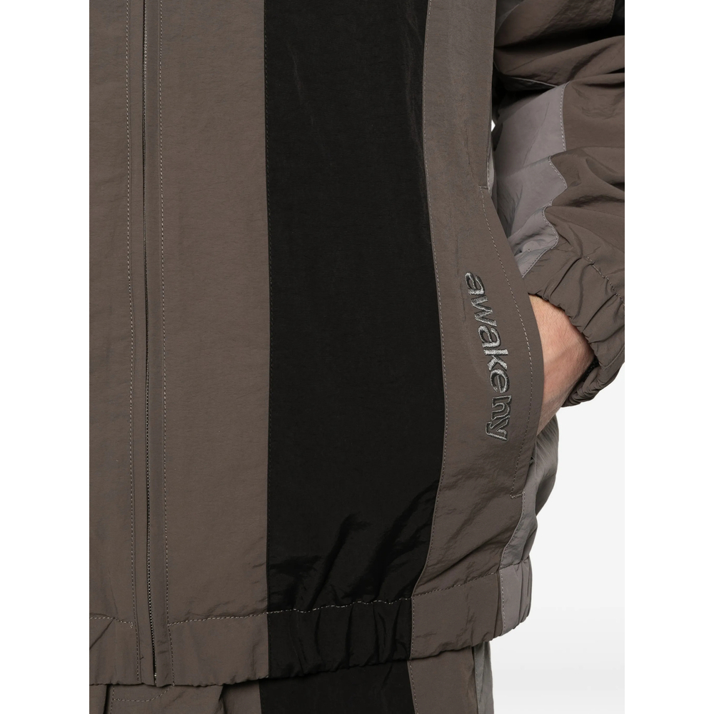 Colour-Block Zip-Up Jacket