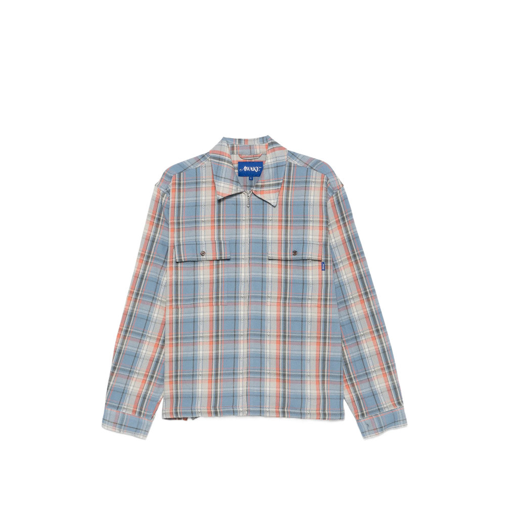 Rivington Checked Zip Shirt