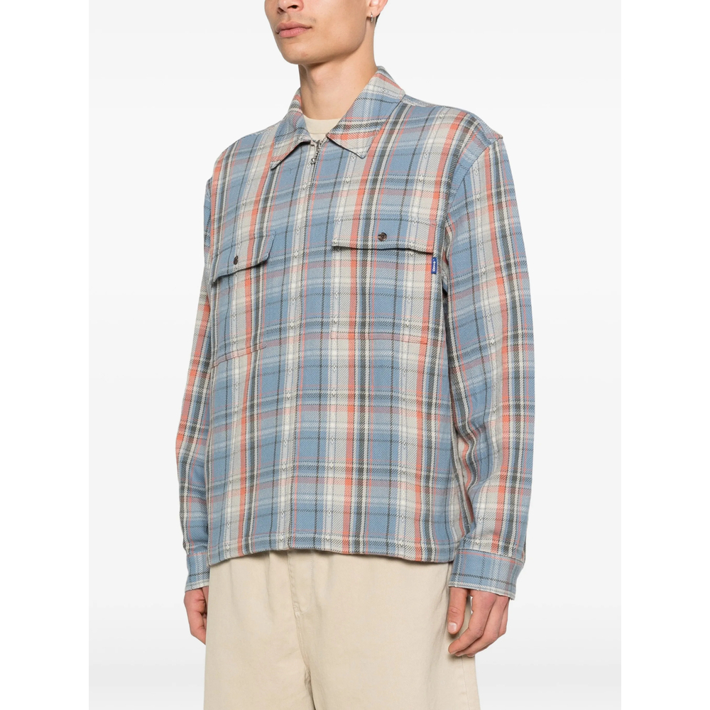 Rivington Checked Zip Shirt