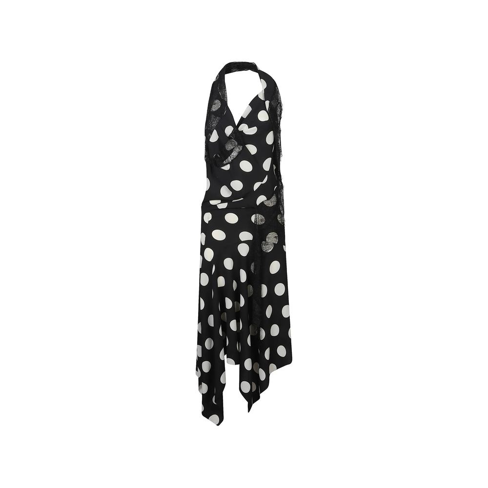 Junya Watanabe Lace-detail Midi Dress