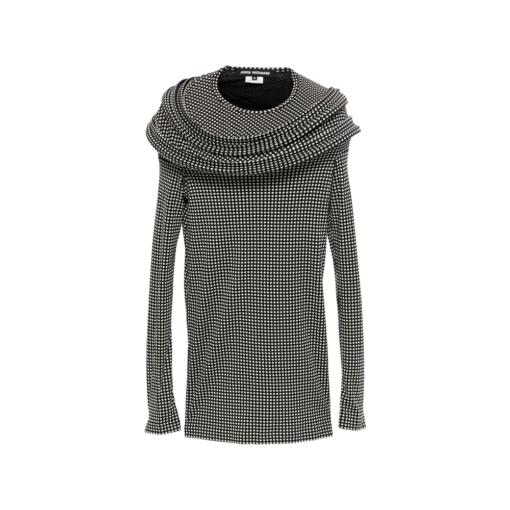 Junya Watanabe Ruffled Polka Dot Top