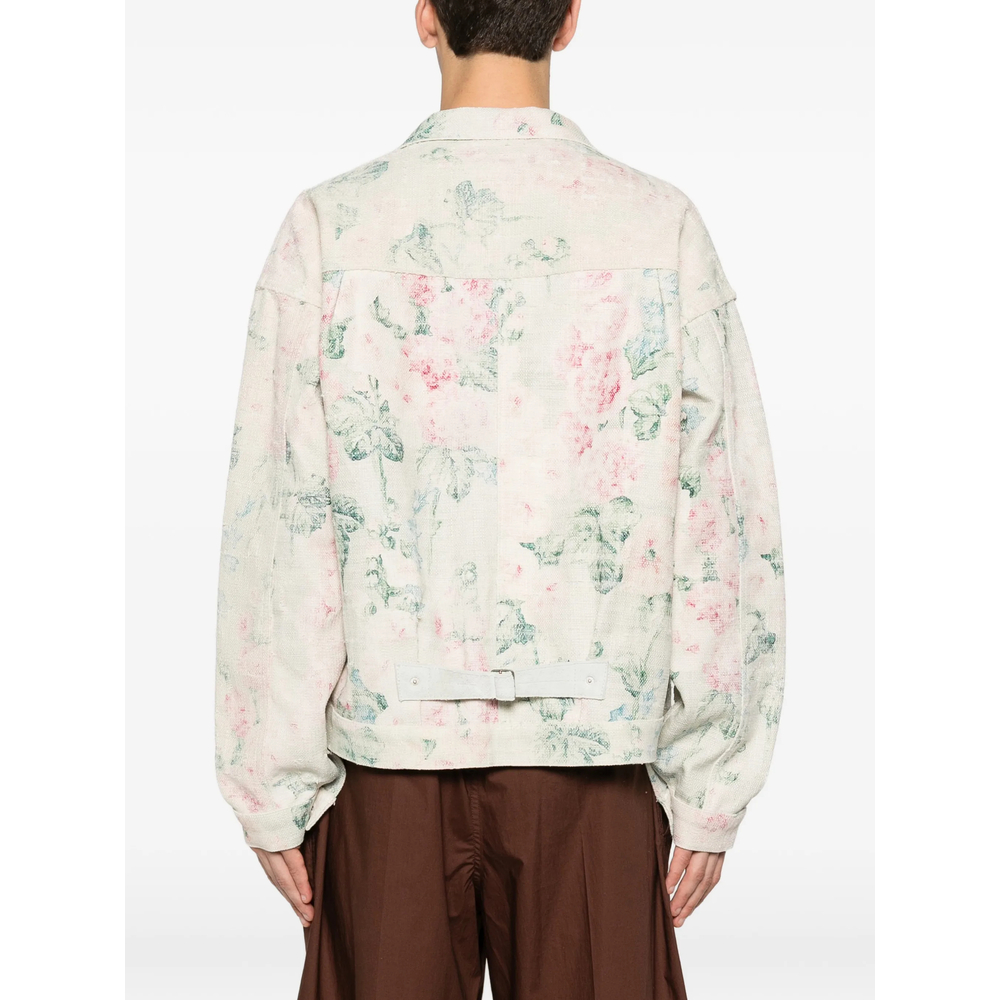 Floral-Print Jacket
