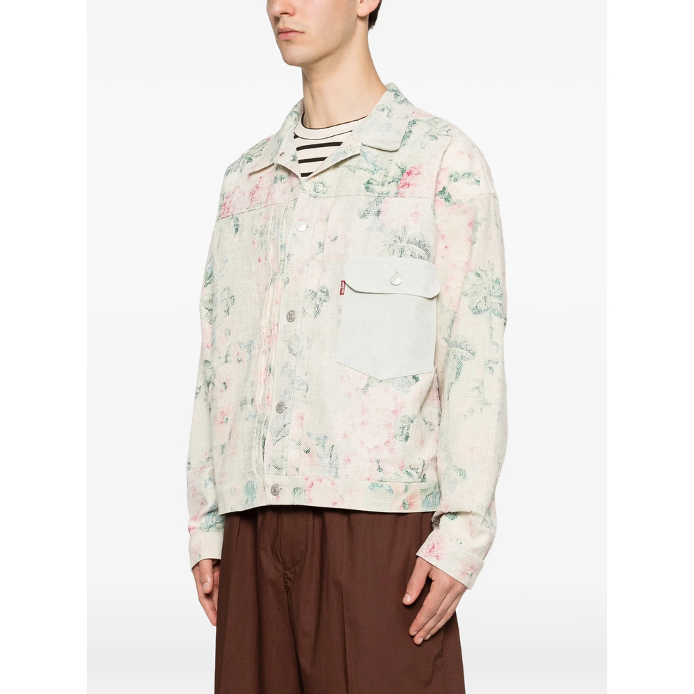 Floral-Print Jacket