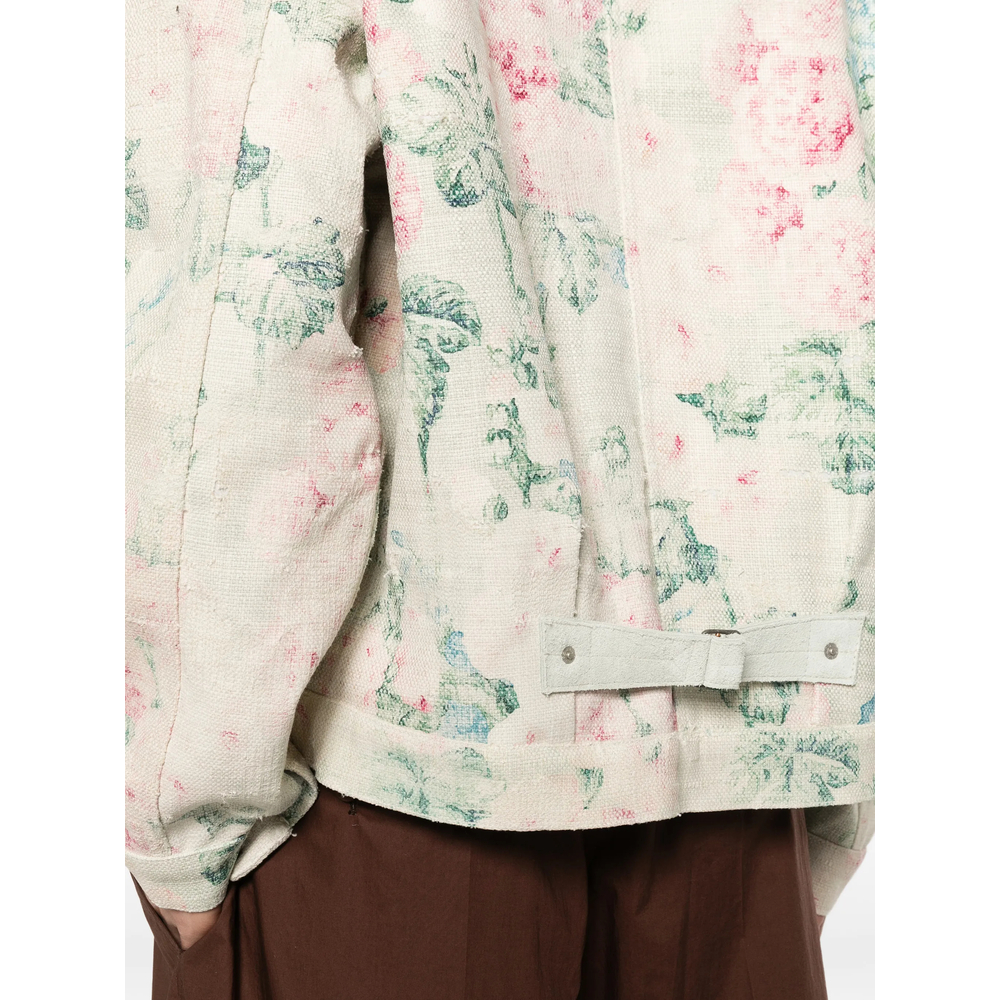 Floral-Print Jacket