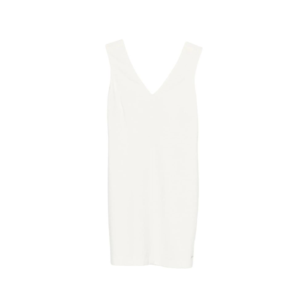 Calvin Klein V-neck Sleeveless Dress