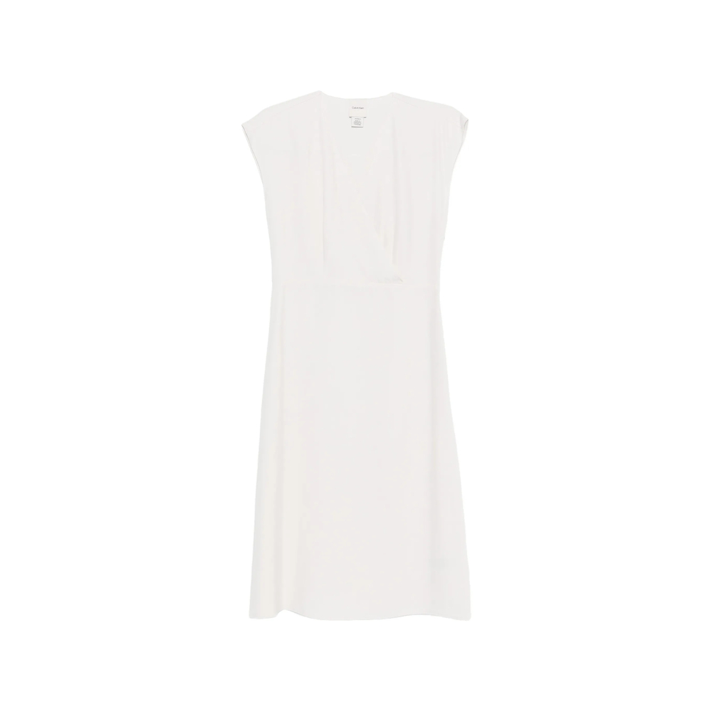 Calvin Klein V-neck Midi Dress