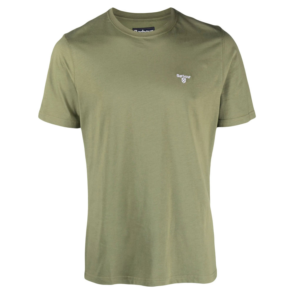 Barbour Logo-embroidered Cotton T-shirt