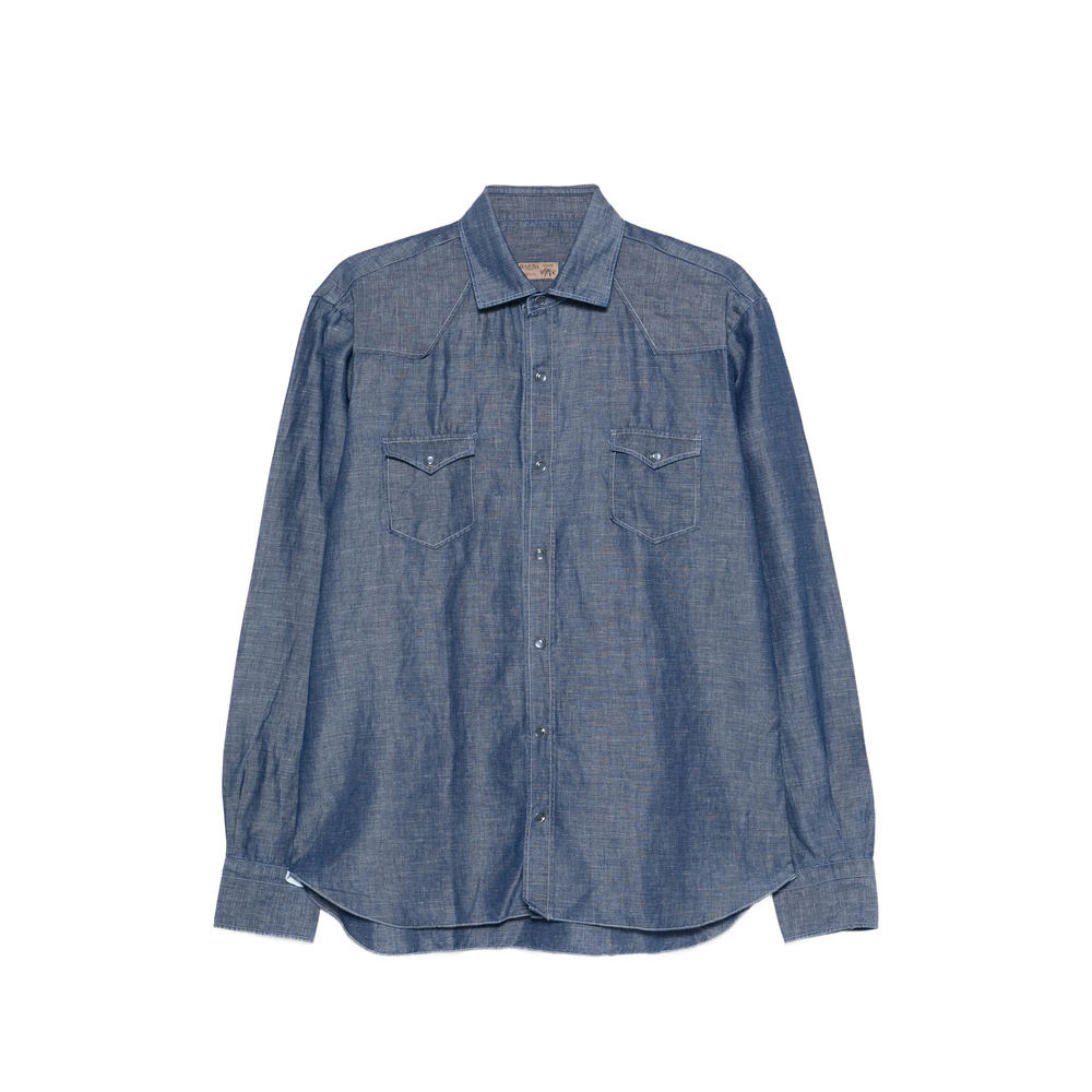 Barba Napoli Flap-pocket Shirt