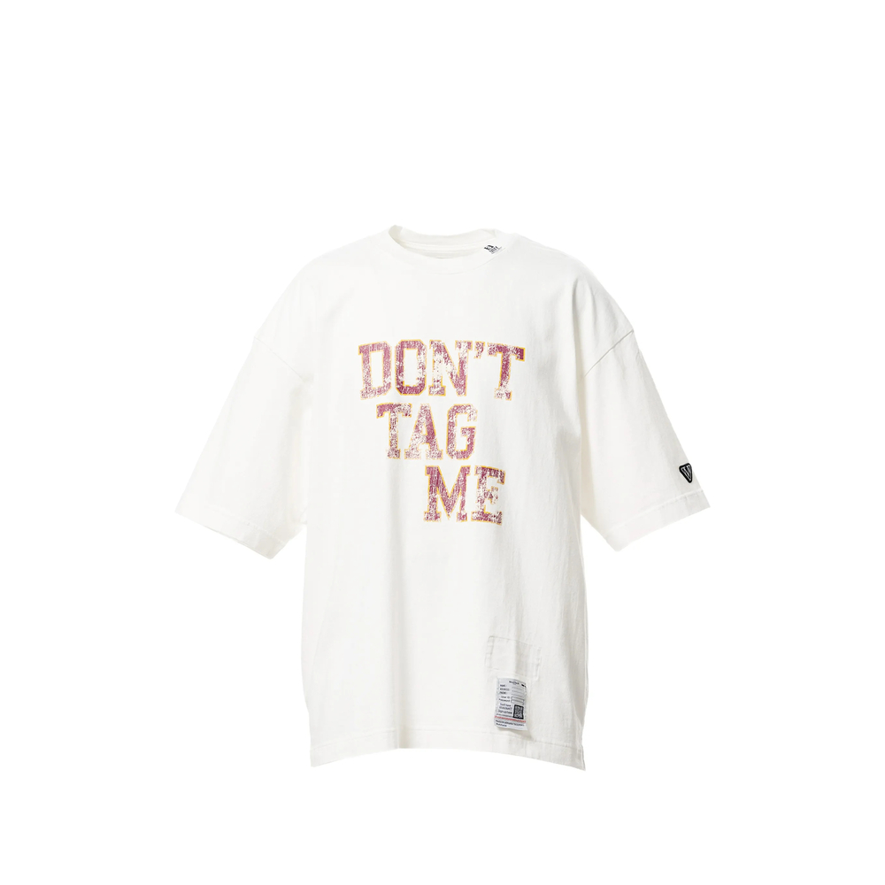 Maison Mihara Yasuhiro Don't Tag Me Printed T-shirt