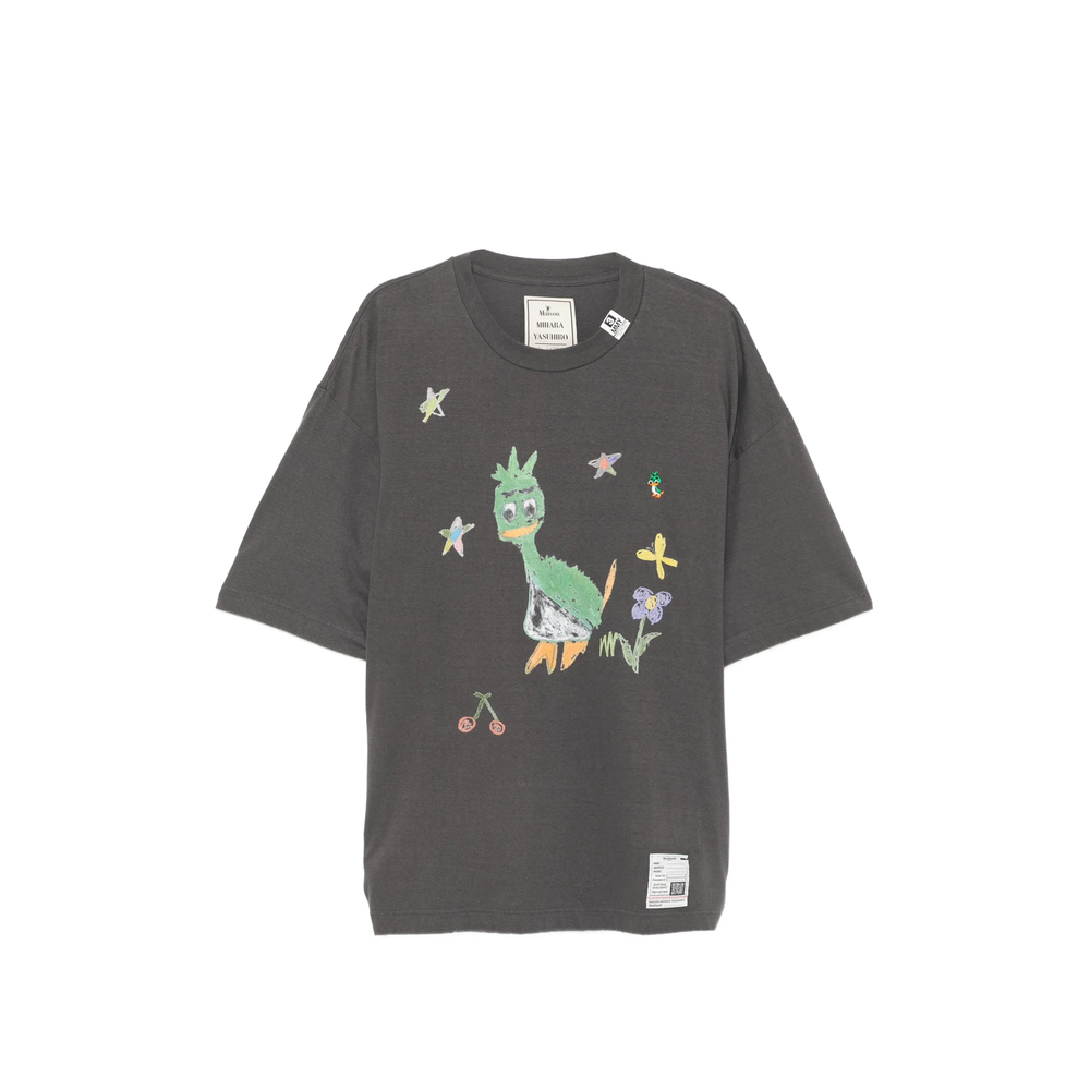 Maison Mihara Yasuhiro Leon Kids Doodle T-shirt