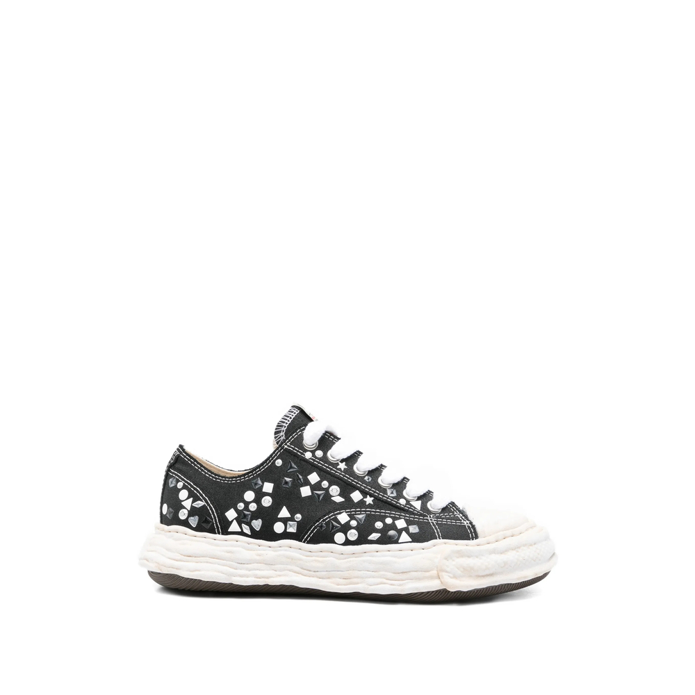 Maison Mihara Yasuhiro Peterson 23 Embellished-canvas Sneakers