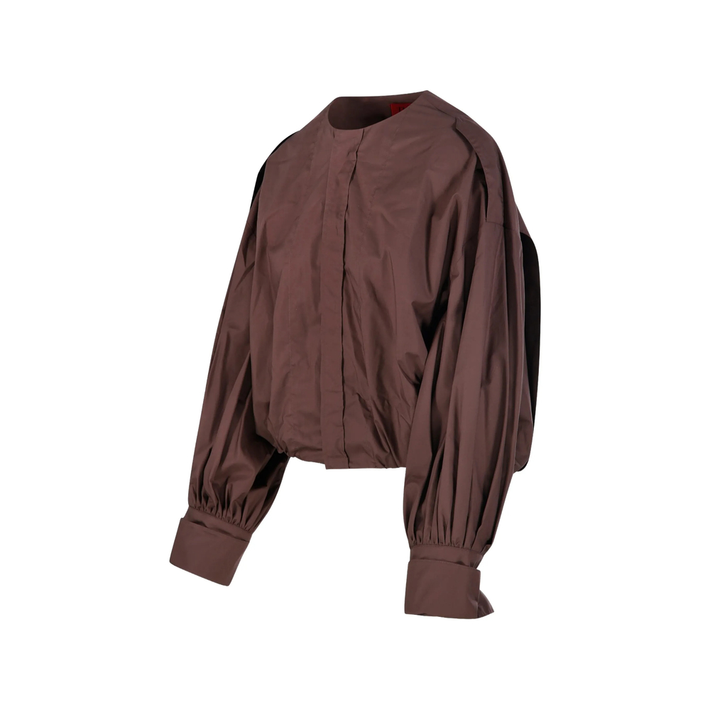 Balloon-Sleeve Shirt