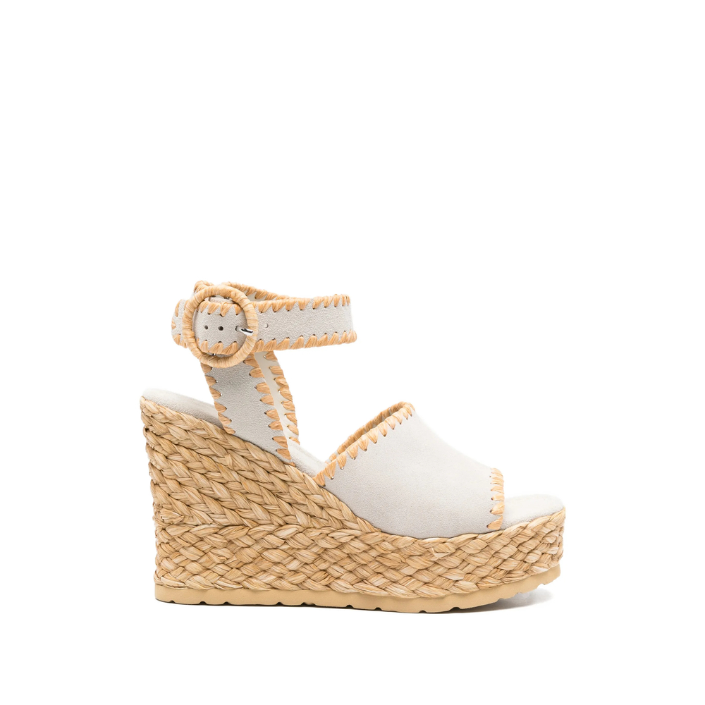 Paloma Barceló Suede Wedge Heeled Sandals