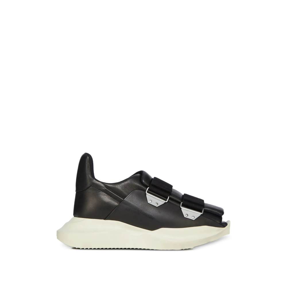 Rick Owens Temple Geth Touch-strap Leather Sneakers