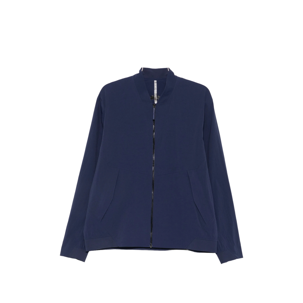 Veilance Diode Zip-up Bomber Jacket In Blue