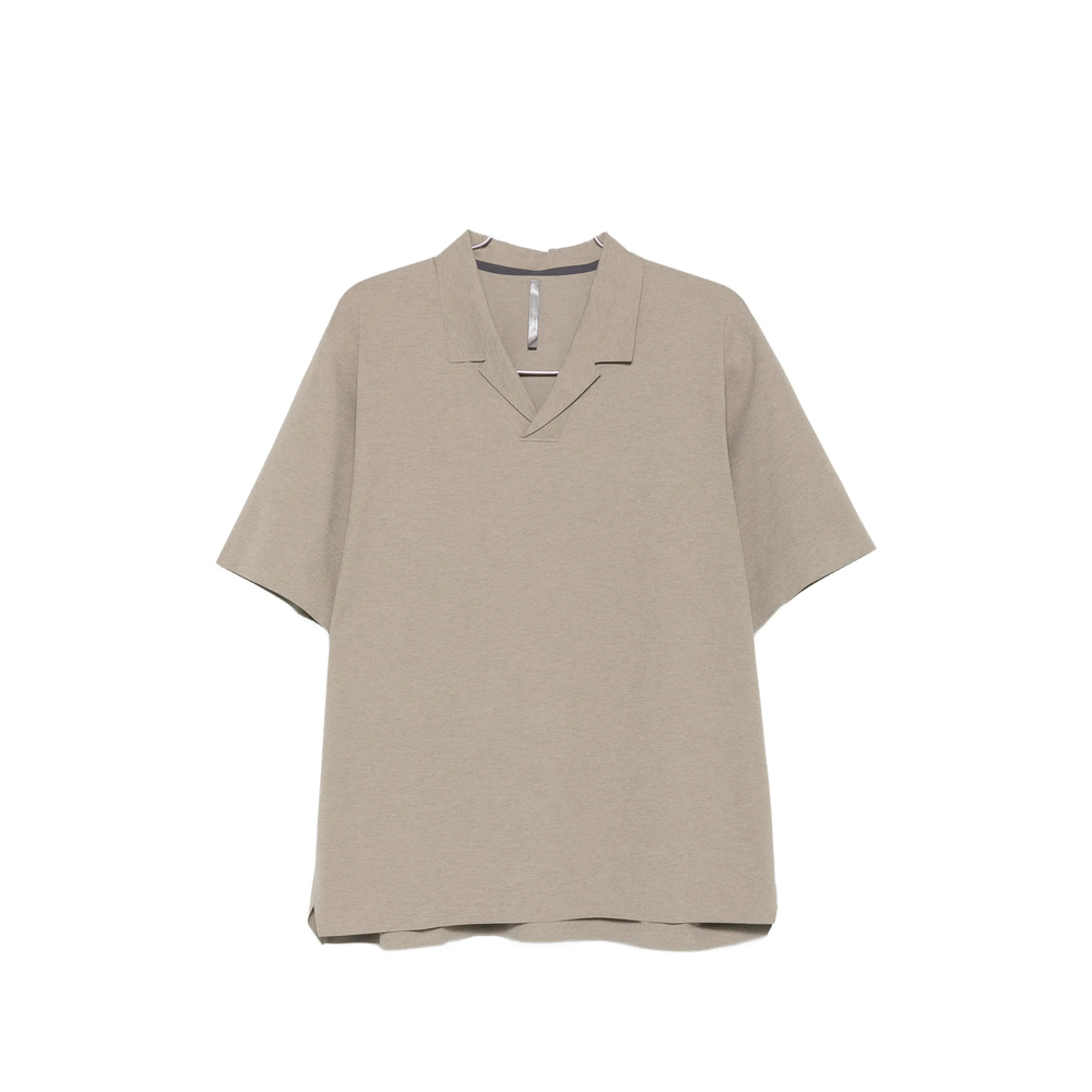 Veilance Metron Short-sleeve Polo Shirt In Green