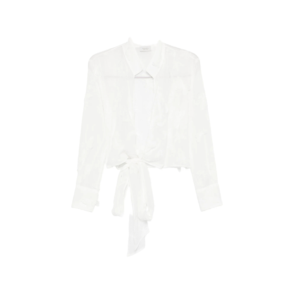 Mazzarelli Tops In White