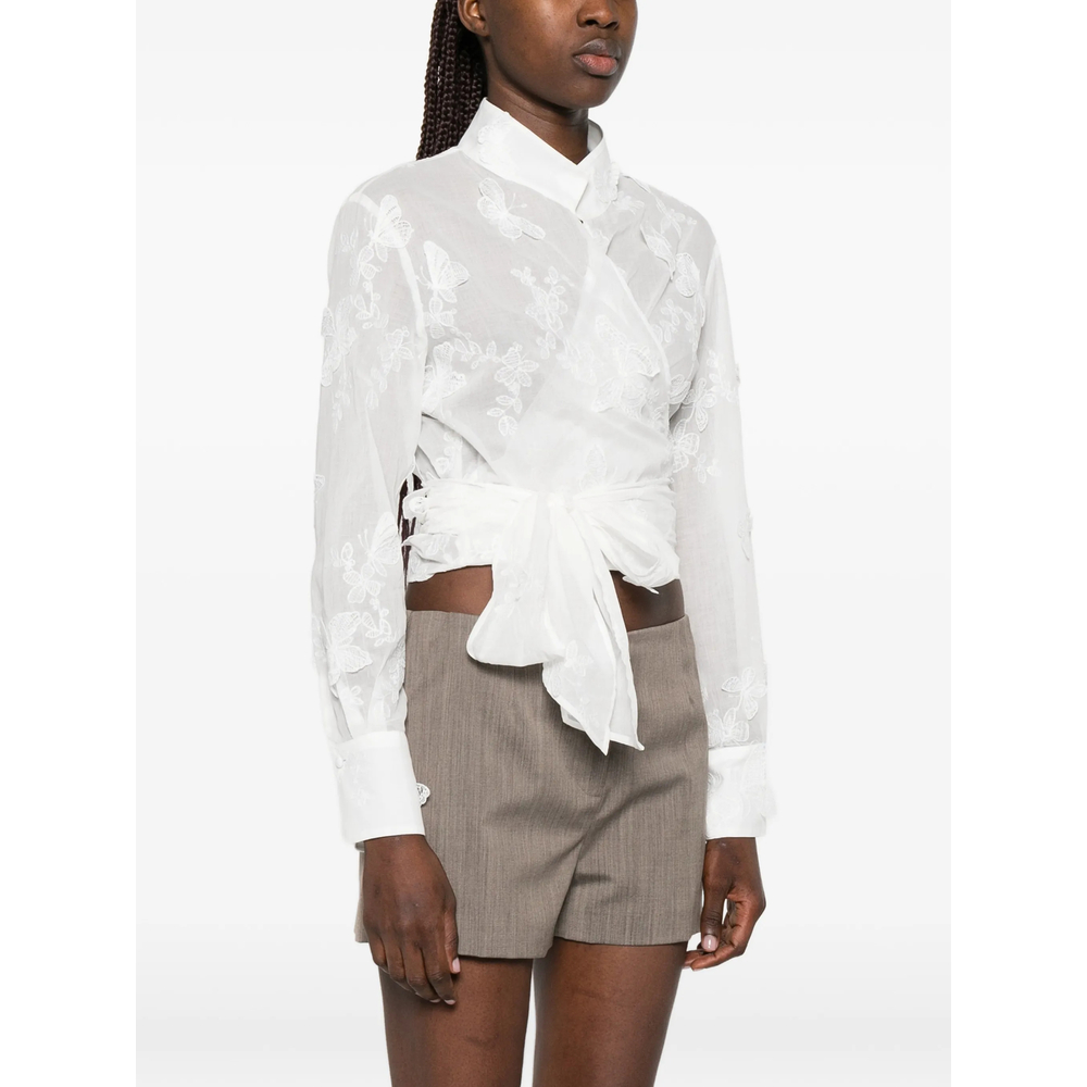 Tie-Front Blouse