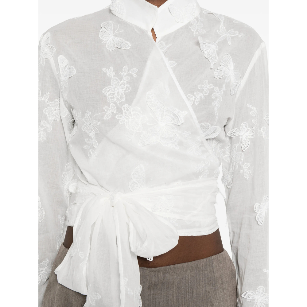Tie-Front Blouse
