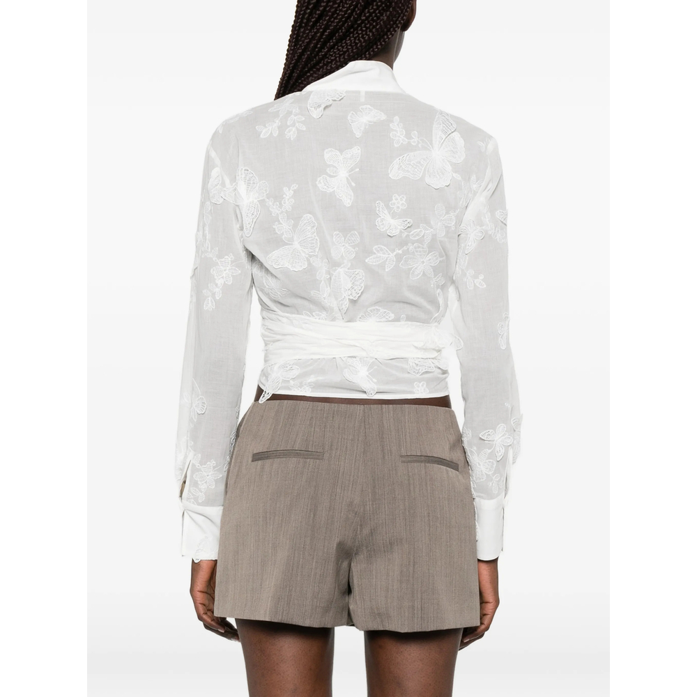 Tie-Front Blouse