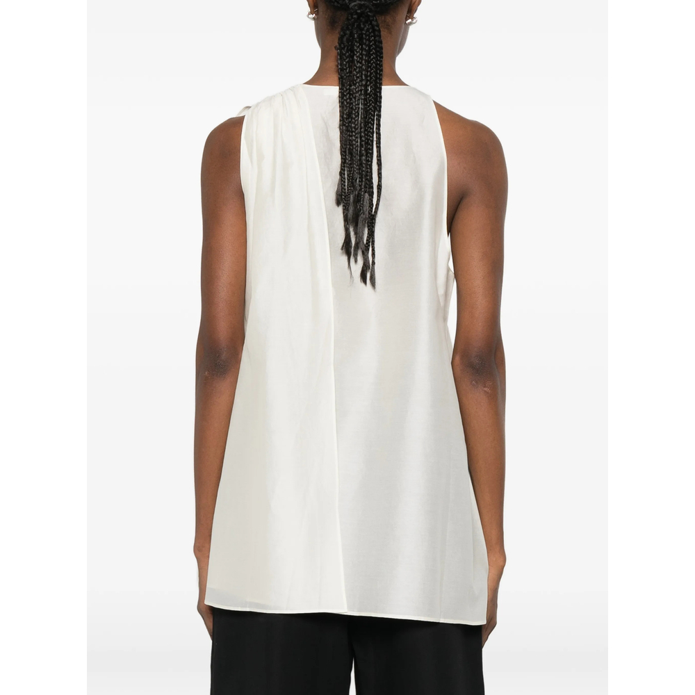 Cilla Draped Sleeveless Top