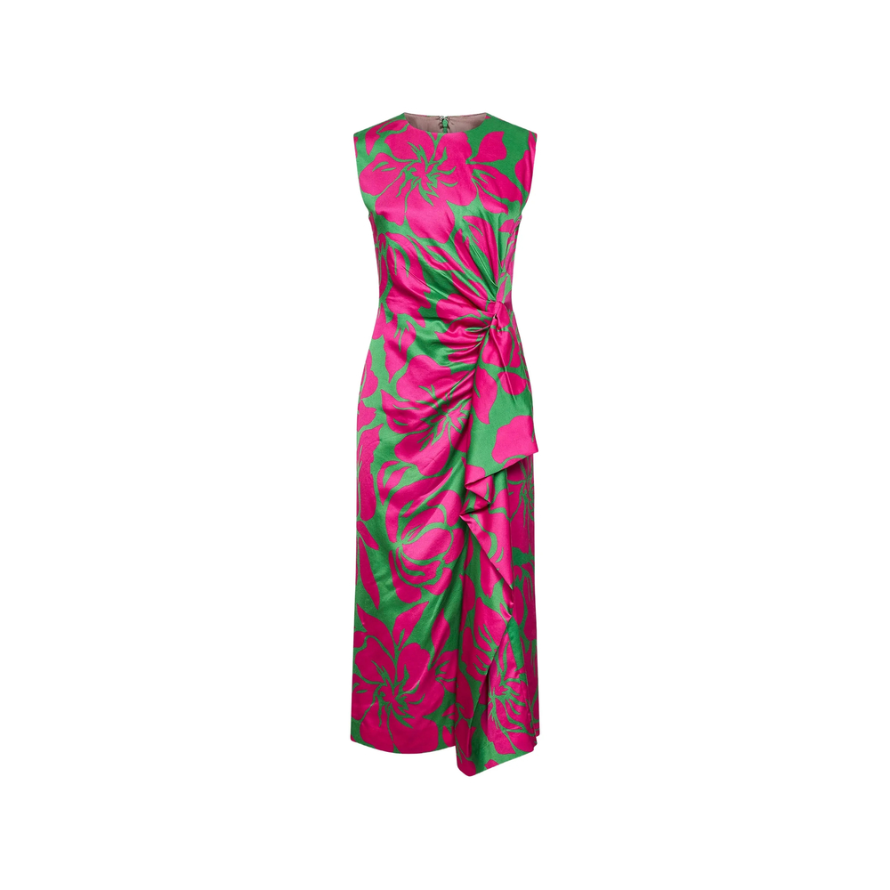 Dries Van Noten Ruffled-detail Floral-print Dress