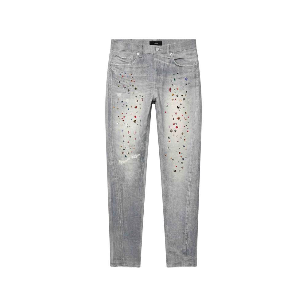 Jewel-Print Skinny