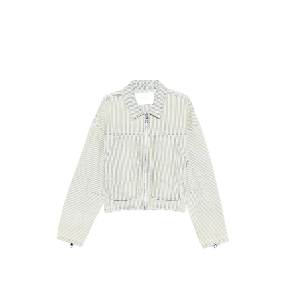Striped Zip Jacket