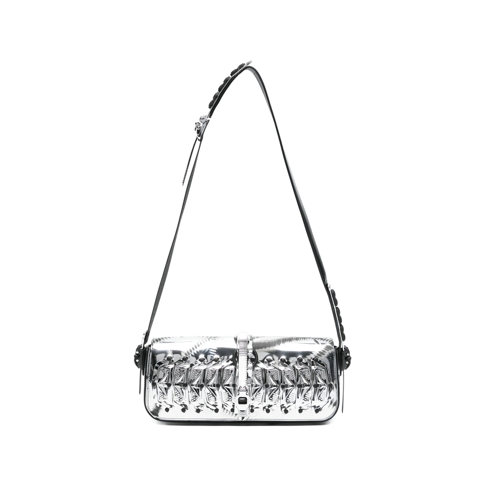 Innerraum Object C03 Shoulder Bag In Silver