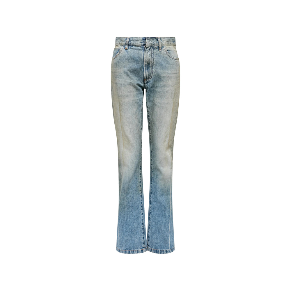 Mm6 Maison Margiela Faded Flared Jeans